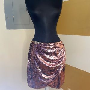 2way sequin skirt